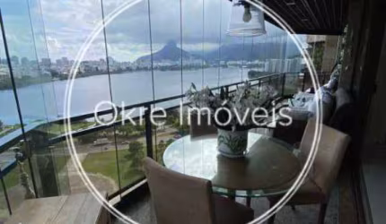 Cobertura com 4 quartos à venda na Avenida Epitácio Pessoa, Lagoa, Rio de Janeiro, 500 m2 por R$ 9.800.000