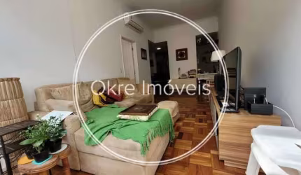 Apartamento com 1 quarto à venda na Avenida Bartolomeu Mitre, Leblon, Rio de Janeiro, 59 m2 por R$ 1.100.000
