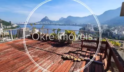 Cobertura com 5 quartos à venda na Rua Baronesa de Poconé, Lagoa, Rio de Janeiro, 727 m2 por R$ 6.500.000