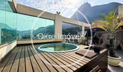 Cobertura com 2 quartos à venda na Rua do Humaitá, Humaitá, Rio de Janeiro, 172 m2 por R$ 2.000.000