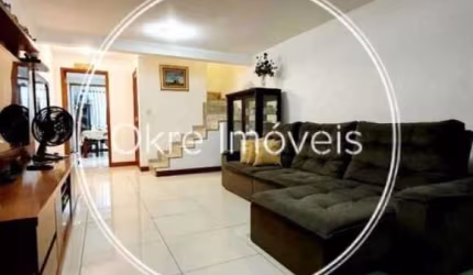 Casa com 3 quartos à venda na Rua Alzira Brandão, Tijuca, Rio de Janeiro, 128 m2 por R$ 850.000