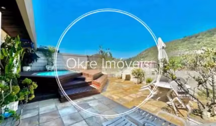 Cobertura com 4 quartos à venda na Rua Desembargador Burle, Humaitá, Rio de Janeiro, 234 m2 por R$ 2.800.000