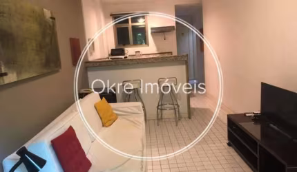 Flat com 1 quarto à venda na Avenida Borges de Medeiros, Lagoa, Rio de Janeiro, 40 m2 por R$ 750.000