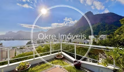 Cobertura com 3 quartos à venda na Rua Casuarina, Humaitá, Rio de Janeiro, 286 m2 por R$ 3.700.000