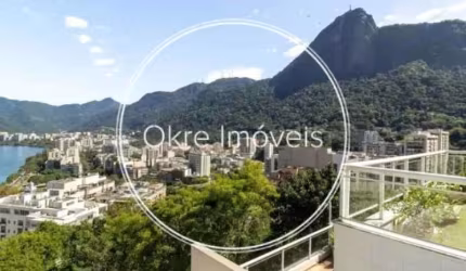 Cobertura com 3 quartos à venda na Rua Casuarina, Humaitá, Rio de Janeiro, 210 m2 por R$ 3.500.000