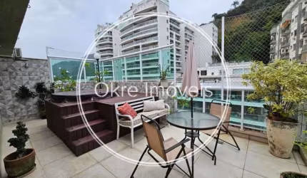 Cobertura com 3 quartos à venda na Rua Conde de Irajá, Botafogo, Rio de Janeiro, 167 m2 por R$ 2.500.000