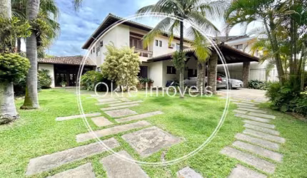Casa em condomínio fechado com 5 quartos à venda na Rua Brisa do Mar, Barra da Tijuca, Rio de Janeiro, 544 m2 por R$ 4.200.000