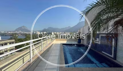 Cobertura com 4 quartos à venda na Avenida Lineu de Paula Machado, Jardim Botânico, Rio de Janeiro, 443 m2 por R$ 10.000.000