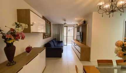 Apartamento de 3 quartos, 1 suíte, todo montado, quarto reversível, varanda gourmet, 2 vagas.