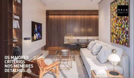 Apartamento com 3 dormitórios à venda, 134 m² por R$ 2.224.123,26 - Bigorrilho - Curitiba/PR