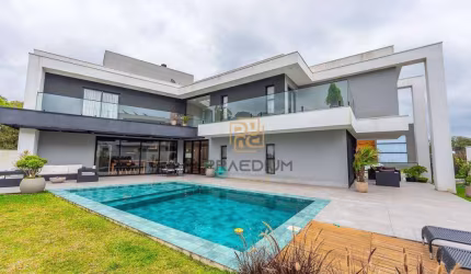 Casa com 3 dormitórios à venda, 467 m² por R$ 3.500.000,00 - Santa Felicidade - Curitiba/PR