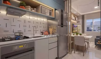 Casa à venda, 42 m² por R$ 242.600,00 - Estados - Fazenda Rio Grande/PR