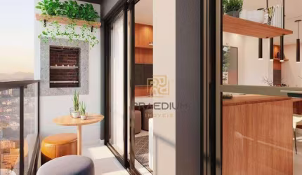 Apartamento à venda, 46 m² por R$ 425.500,00 - Capão Raso - Curitiba/PR