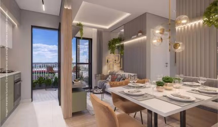 Apartamento à venda, 48 m² por R$ 375.900,00 - Bairro Alto - Curitiba/PR
