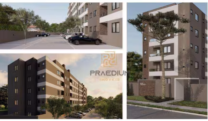 Apartamento Garden à venda, 99 m² por R$ 352.000,00 - Weissópolis - Pinhais/PR