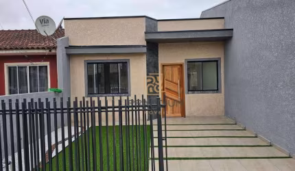 Casa com 2 dormitórios à venda, 45 m² por R$ 252.500 - Estados - Fazenda Rio Grande/PR