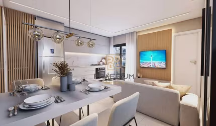 Apartamento Garden com 2 dormitórios à venda, 50 m² por R$ 553.800,00 - Boa Vista - Curitiba/PR