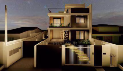 Sobrado com 3 dormitórios à venda, 177 m² por R$ 890.000 - Xaxim - Curitiba/PR