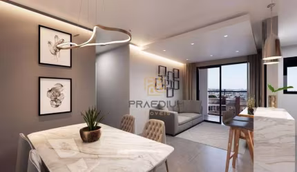 Apartamento com 3 dormitórios à venda, 84 m² por R$ 641.043,68 - Centro - Pinhais/PR