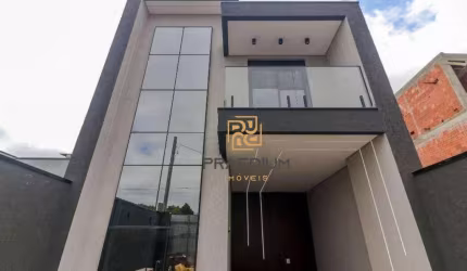 Sobrado com 3 dormitórios à venda, 93 m² por R$ 695.000 - Pioneiros - Fazenda Rio Grande/PR