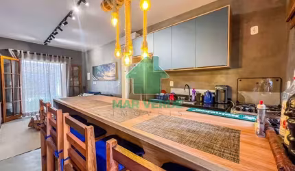 Apartamento Impecável Mobiliado com 2 Dormitórios na Maranduba, Ubatuba