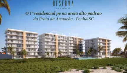 Empreendimento Reserva da Armação de Frente Para o Mar.
