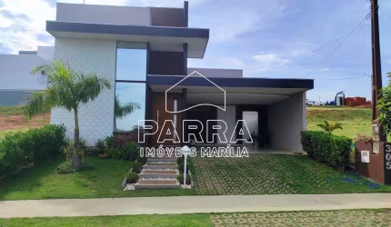 VENDE-SE RESIDÊNCIA NO COND. VERANA PARQUE ALVORADA - MARILIA/SP