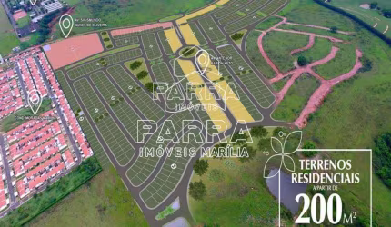 VENDE-SE TERRENO NO PARQUE DAS FLORES RESIDENCIAL - MARILIA/SP