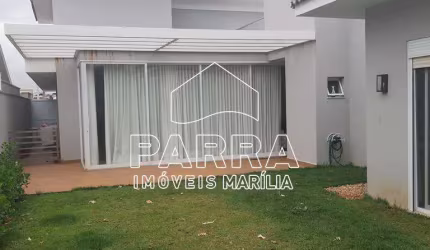 VENDE-SE RESIDÊNCIA NO COND. PEDRA VERDE - MARILIA/SP