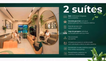 Apartamento com 2 quartos à venda, 56 m² por R$ 419.900 - São Mateus - Juiz de Fora/MG