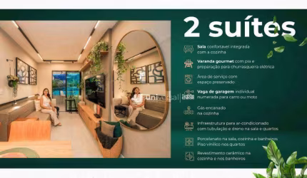 Apartamento com 2 quartos à venda, 55 m² por R$ 499.900 - São Mateus - Juiz de Fora/MG