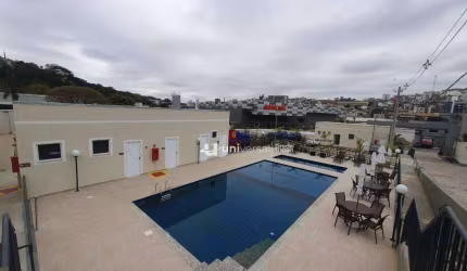 Apartamento com 2 Quartos para alugar, 45 m² por R$ 1.200/mês - São Pedro - Juiz de Fora/MG