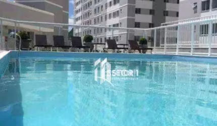 Apartamento com 2 quartos para alugar, 44 m² por R$ 1.100,00/mês - Santa Terezinha - Juiz de Fora/MG