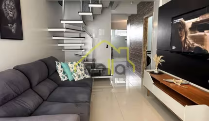 Sobrado geminado com 6,00 metros de abertura averbado semi-mobiliado no bairro Aventureiro!!