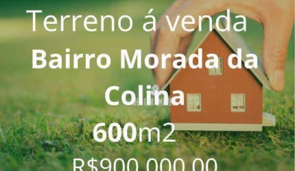 Terreno à venda no Bairro Morada da Colina - Uberlândia/MG