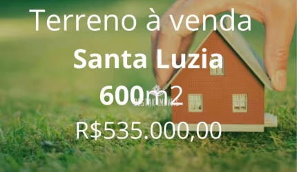 Terreno à venda no Bairro Santa Luzia - Uberlândia/MG