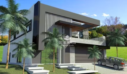 Casa com 4 quartos à venda no Condomínio Jardins Gênova - Uberlândia/MG