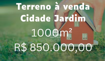 Terreno à venda no Bairro Cidade Jardim - Uberlândia/MG