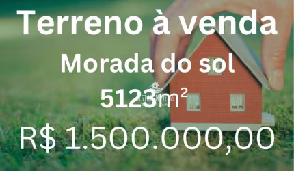 Terreno à venda, 5123 m²  Morada do Sol - Uberlândia/MG