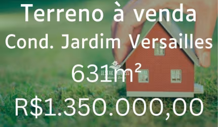 Terreno à venda, 631 m² - Jardim Versailles - Uberlândia/MG