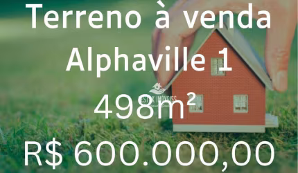 Terreno à venda no Condomínio Alphaville 1 - Uberlândia/MG