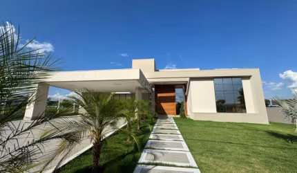 Casa luxuosa, linear, funcional e sofisticada em condomínio na entrada de Lagoa Santa!