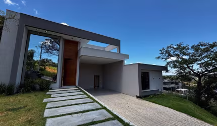 Linda casa em condomínio mont ville, não perca!