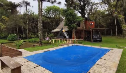 Chácara em condomínio fechado