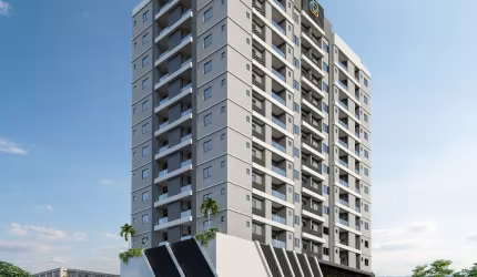 Apartamento de 2 suítes em 60 vezes para pagar ! em Perequê