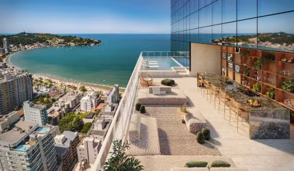 Apartamento de 4 suítes em 60 vezes para pagar ! em meia praia
