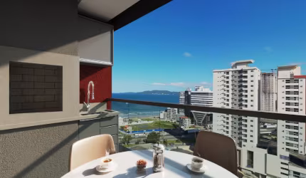 Apartamento de 2 suítes em 72 vezes para pagar! No Morretes