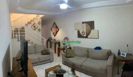 Sobrado com 3 dormitórios à venda, 140 m² por R$ 668.000,00 - Jardim Santa Clara - Guarulhos/SP