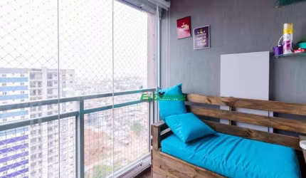 Apartamento com 2 dormitórios à venda, 59 m² por R$ 480.000,00 - Picanco - Guarulhos/SP