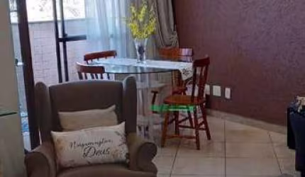 Apartamento com 2 dormitórios para alugar, 75 m² por R$ 2.800,00/mês - Vila Milton - Guarulhos/SP